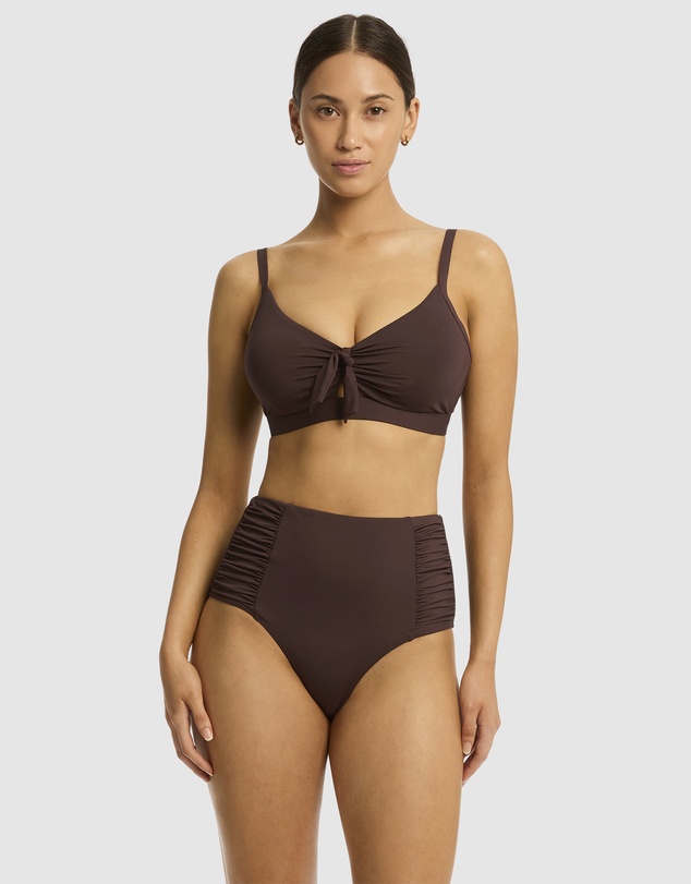 Sea Level Australia - Essentials Edit Tie Front DD/E Cup Bralette