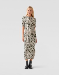 Oxford - Leonie Printed Jersey Dress