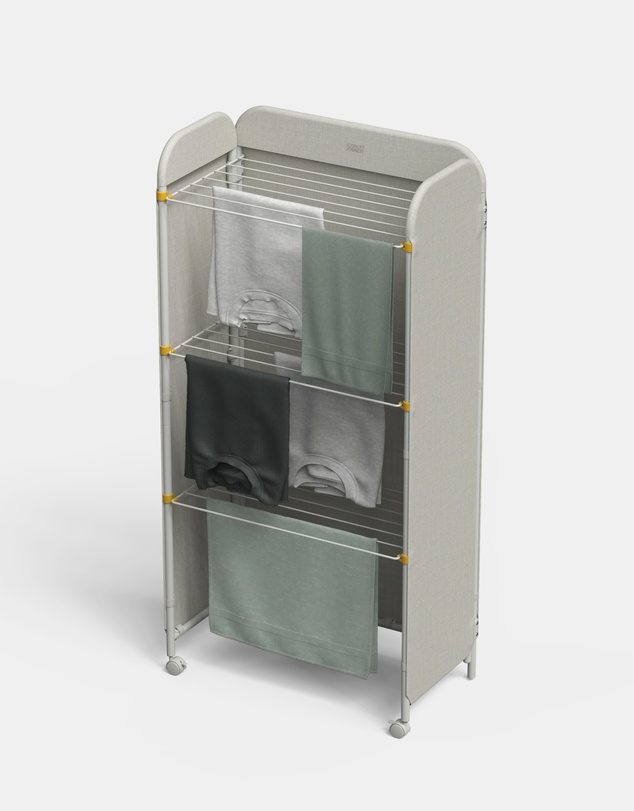 Joseph Joseph - Eclipse™ 3-tier Indoor Drying Rack with Integrated Screen
