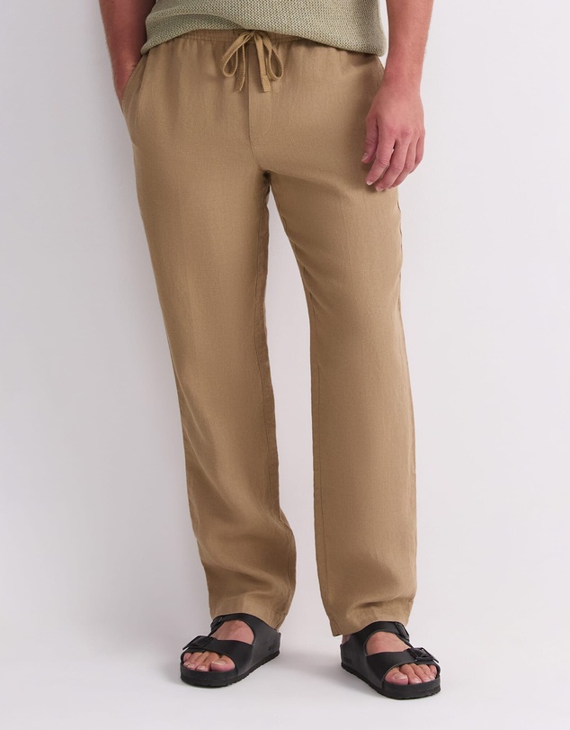 Sportscraft - Caffery Yarn Dyed Linen Pant