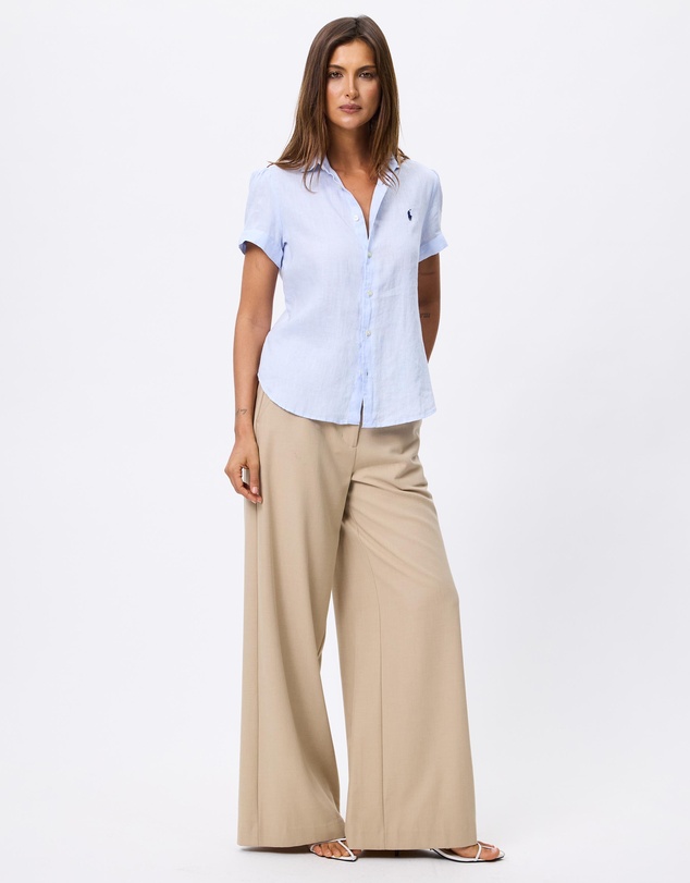 Polo Ralph Lauren - Linen Short-Sleeve Shirt - ICONIC EXCLUSIVE