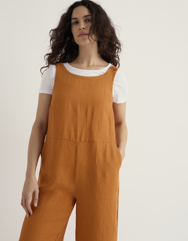 Seasalt - Salt Air Wide Leg Linen Jumpsuit