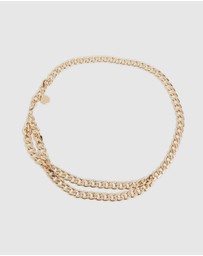 Alice In The Eve - Chunky Gold Chain Belt