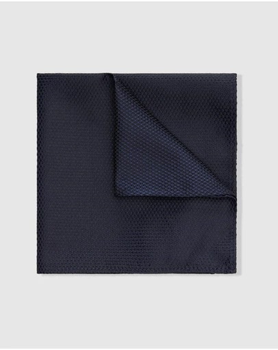 Politix - Silk Textured Two-tone Pocket Square