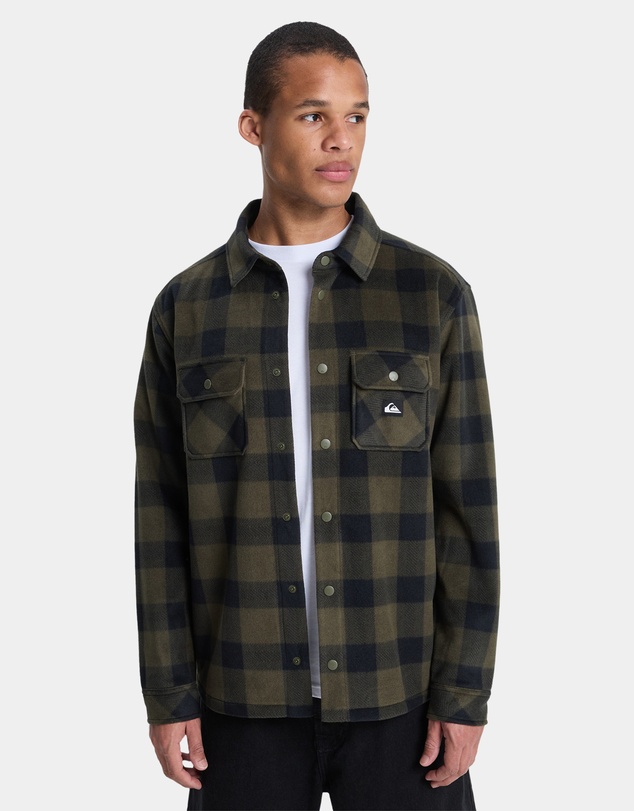 Quiksilver - Mens Bering Strait Check Long Sleeve Shirt