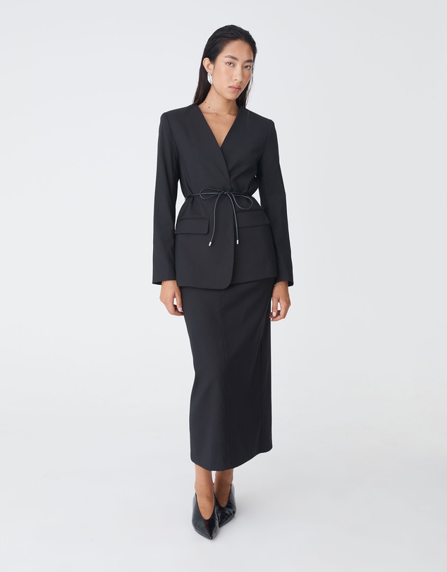 Forcast - Aaria Collarless Blazer