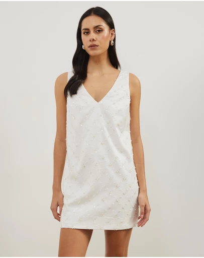 Atmos&Here - Anja Beaded Mini Dress