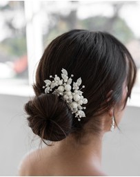 Ivory Knot - Vera Hair Clip