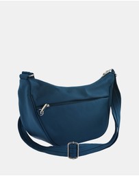 Pierre Cardin - Pierre Cardin Nylon Anti-Theft Crossbody Bag