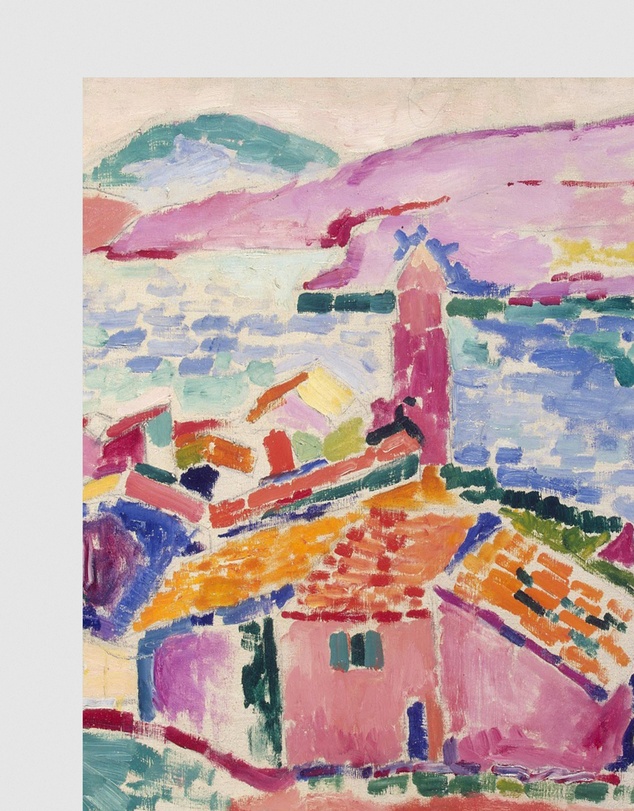 Inka Arthouse - View of Collioure by Henri Matisse Art Print