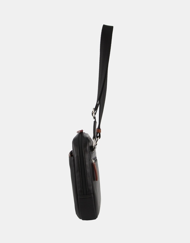 Pierre Cardin - Pierre Cardin Leather Cross Body Bag