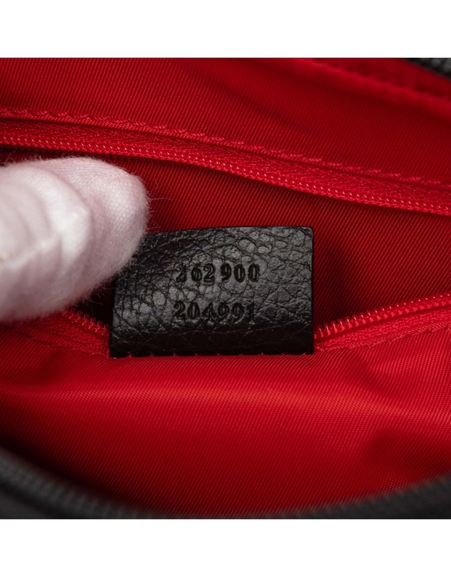 Gucci - Pre-Loved GG Nylon Crest Shoulder Bag
