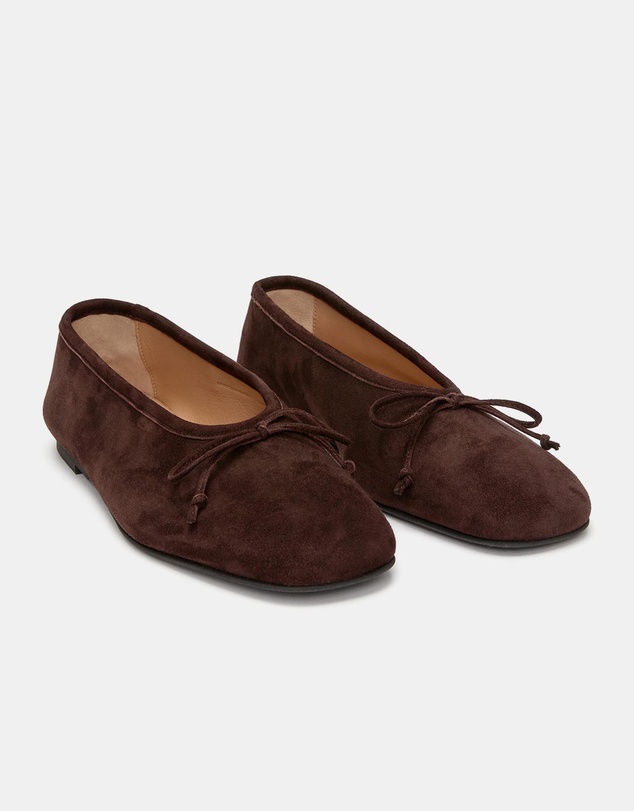 ARKET - Suede Ballerina