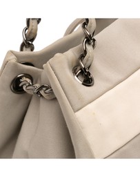 Pre-Loved by Azura Reborn - Pre-Loved Bicolor Nylon Grosgrain Reissue 2.55 Shopping Tote