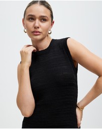 Third Form - Haze Knit Maxi Tank Dress