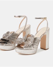 Loeffler Randall - Natalia Pleated Platform Sandals
