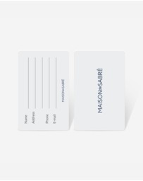 Maison De Sabre - The Luggage Tag