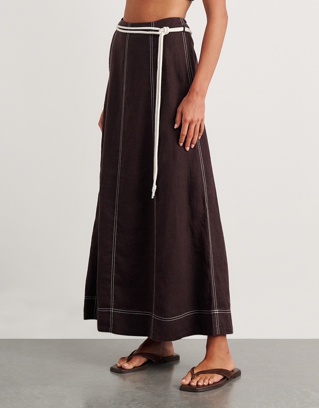 Jag - Sabine Linen Maxi Skirt