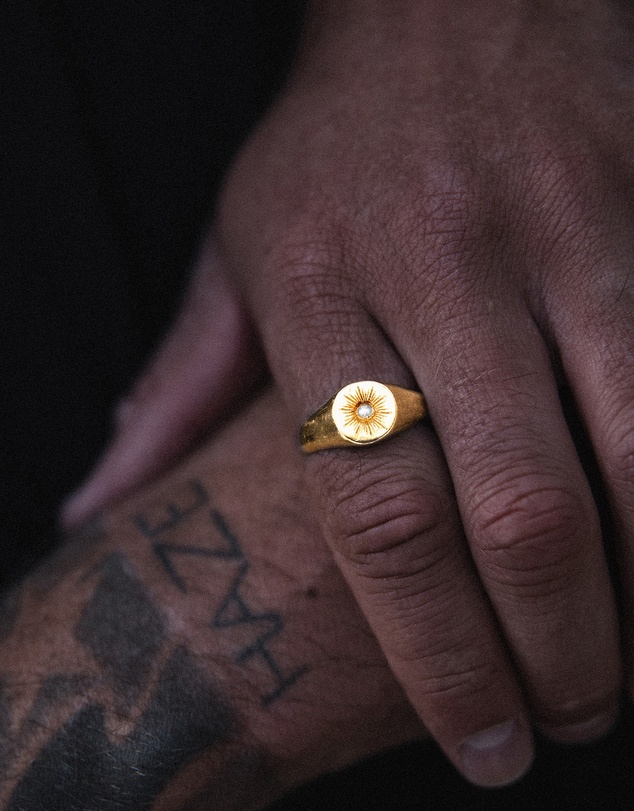 Haze & Glory - ICONIC EXCLUSIVE - Sun Lover Ring in Gold-Plated 925 Silver