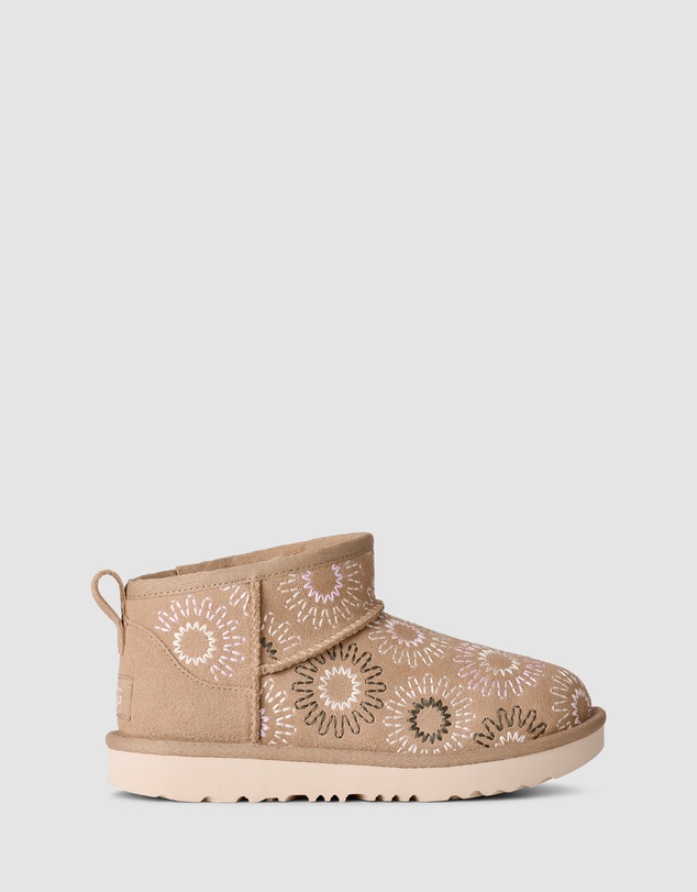 UGG - Classic Ultra Mini Sun Stitch Shoes - Kids