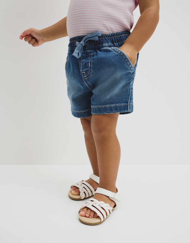 Country Road - Pull On Denim Short