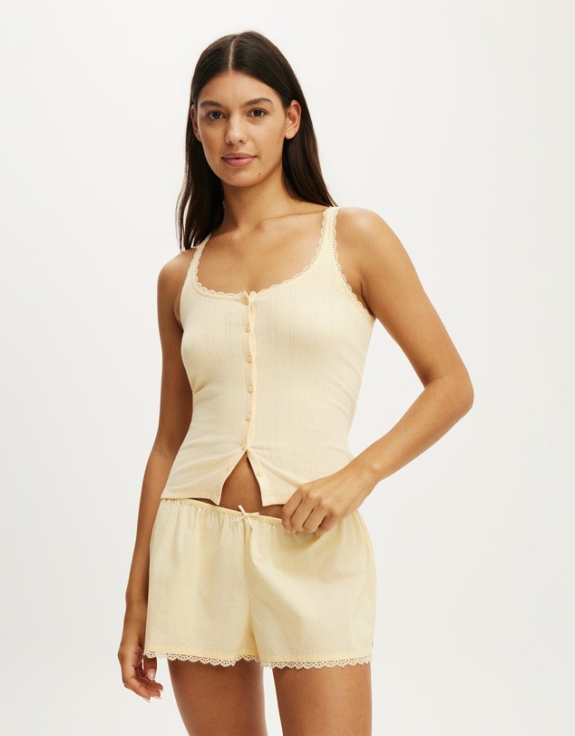 Cotton On Body - Cotton Soft Relaxed Lace Short