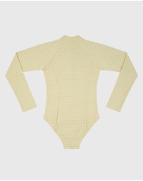 Aqua Blu Kids - Stepping Stones Long Sleeve One Piece - Teens