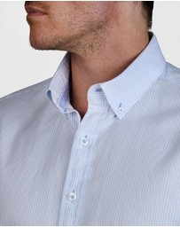 Abelard - Oxford Sofritto Stripe Slim Fit Shirt