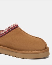 EVERAU - Australian Shepherd Ugg Tay Cow Suede Upper House Shoes