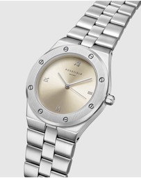 Rosefield - Rose Sunray Silver-Tone Bracelet Watch