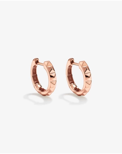 Michael Hill - Signature Connect Huggie Earrings in 10kt Rose Gold