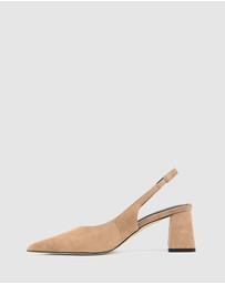 Siren - Yankee Slingback Block Heel