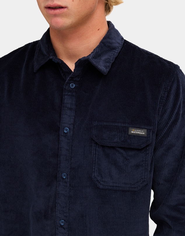 Quiksilver - Mens Aireys Corduroy Long Sleeve Shirt