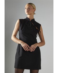 Glamorous - Mandarin Collar Mini Dress