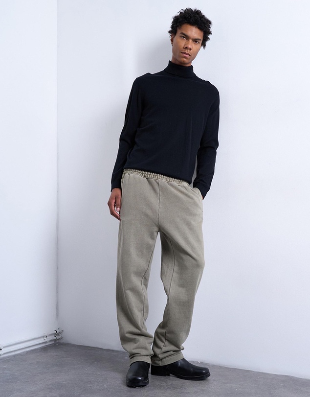 Topman - Heavyweight Straight Leg Joggers