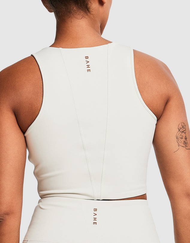 BAHE - Reforma High Neck Longline Crop
