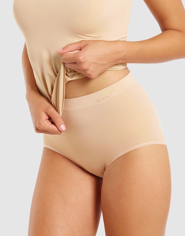 Ambra - 2 Pack Bondi Bare Full Brief