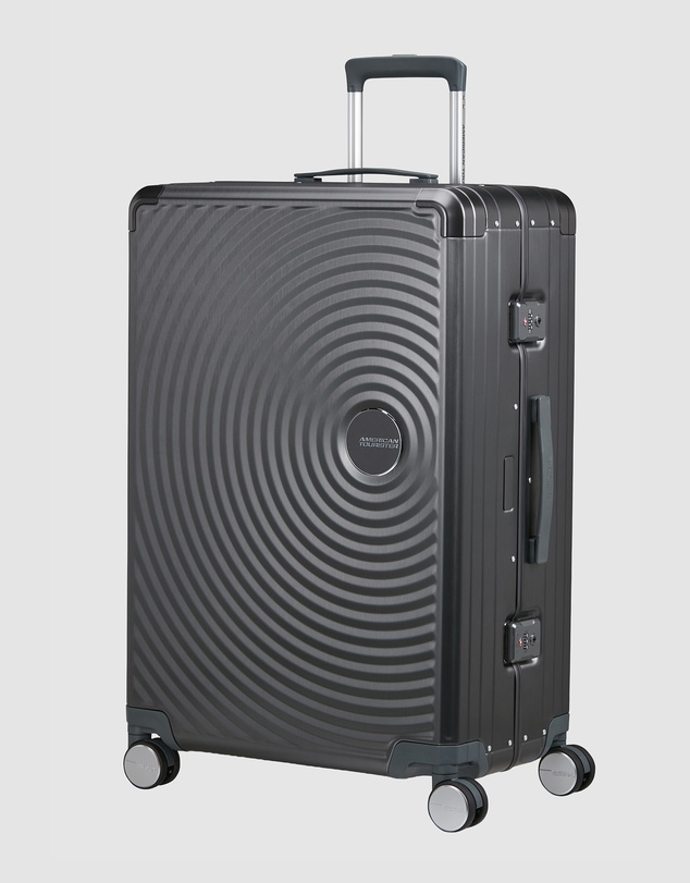 American Tourister - Soundbox Alu Large Tsa Suitcase Expandable (77Cm)