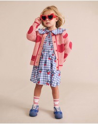 Huxbaby - Heart Tipped Cardigan - Babies-Kids