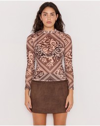 MINKPINK - Lumi Mesh Top