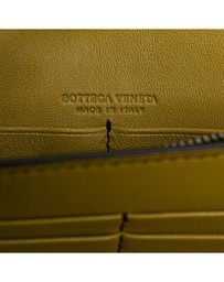 Pre-Loved by Azura Reborn - Pre-Loved Nappa Intrecciato Studded Wallet on Chain