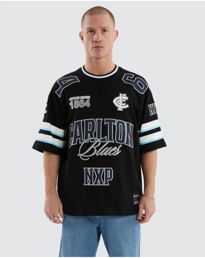 Nena & Pasadena - Carlton League Loopback Tee