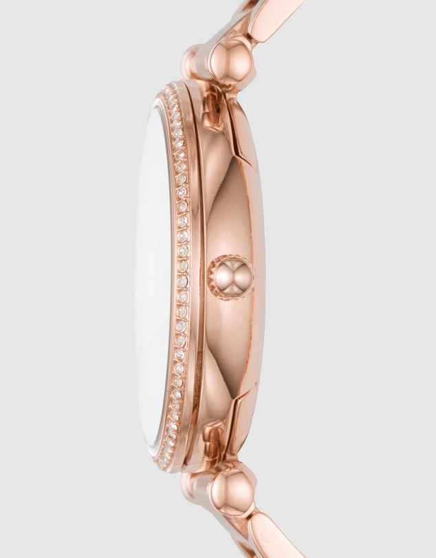 Fossil - Carlie Rose Gold-Tone Analogue Watch
