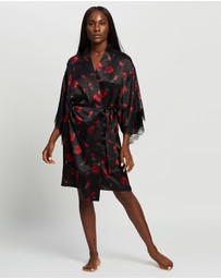 Sainted Sisters - Scarlett Silk Kimono