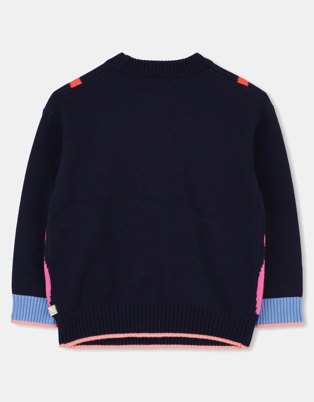 Billieblush - Fine Knit Butterfly Pullover - Kids-Teens