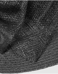 Max Alexander - Summer Black Cloche Hat