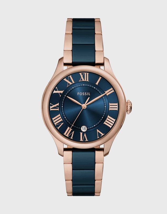 Fossil - Gilmore Rose Gold Analogue Watch