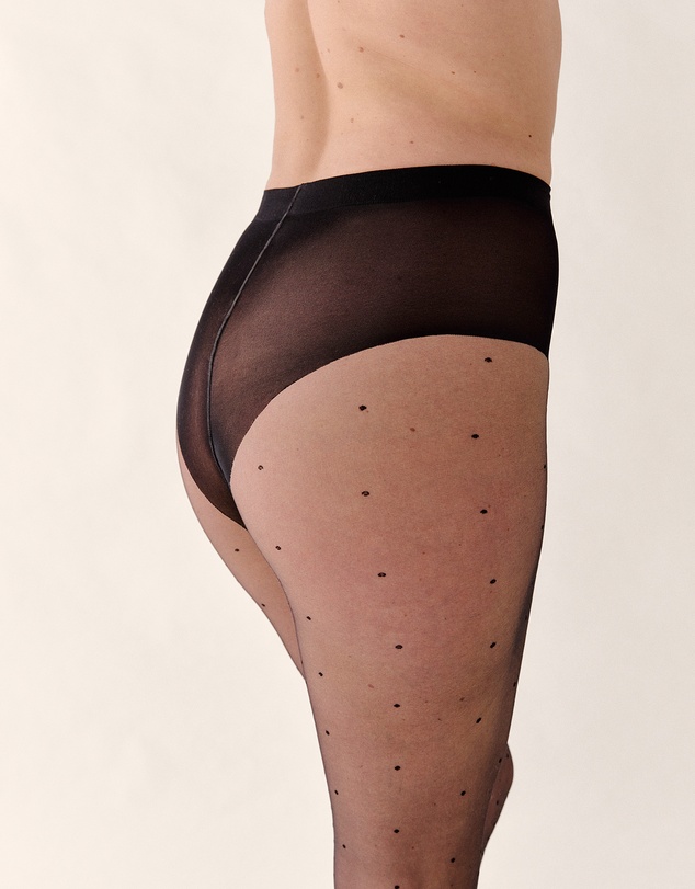 Hunkemoller - 15 Denier Mini Dots Tights