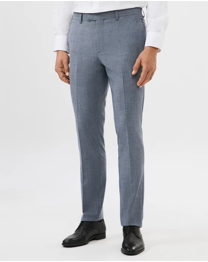 Van Heusen - Wool Blend Check Suit Pant