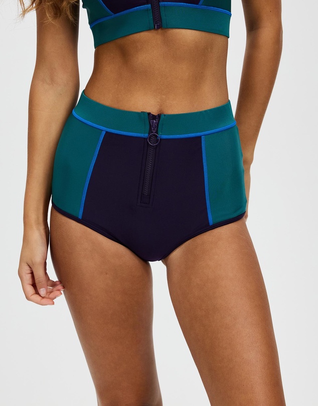 Duskii - High Waist Zip Bottoms